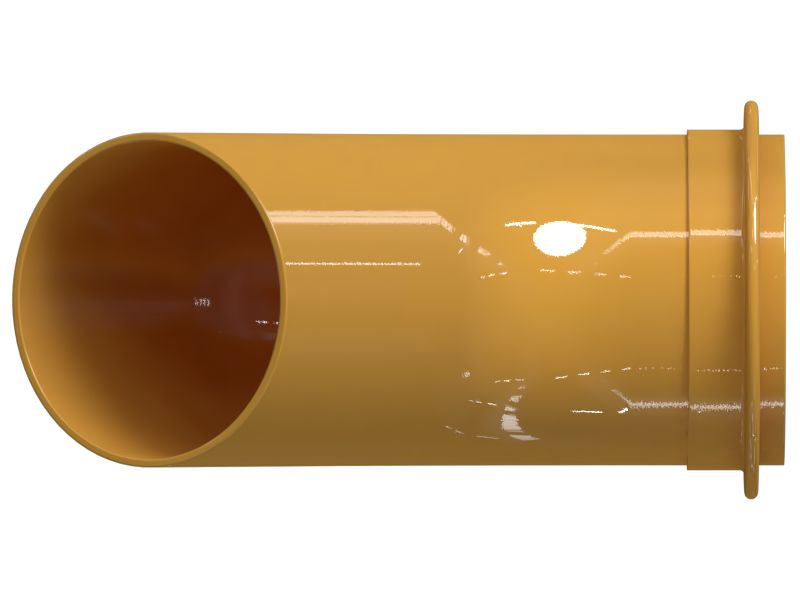 Выхлопная труба с внутренним диаметром 84,68 мм