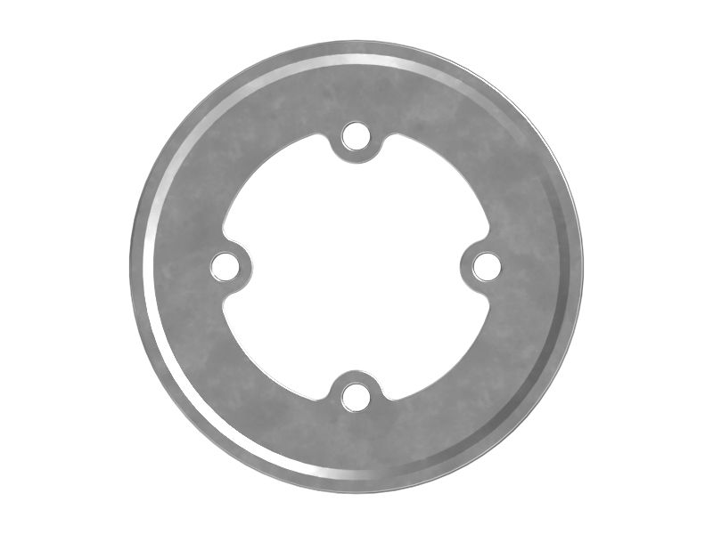 Шкив компрессора хладагента диаметром 181 мм