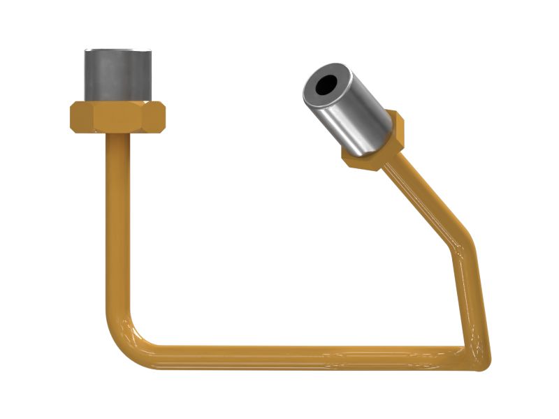 Труба линии впрыска топлива наружного диаметра 8 мм