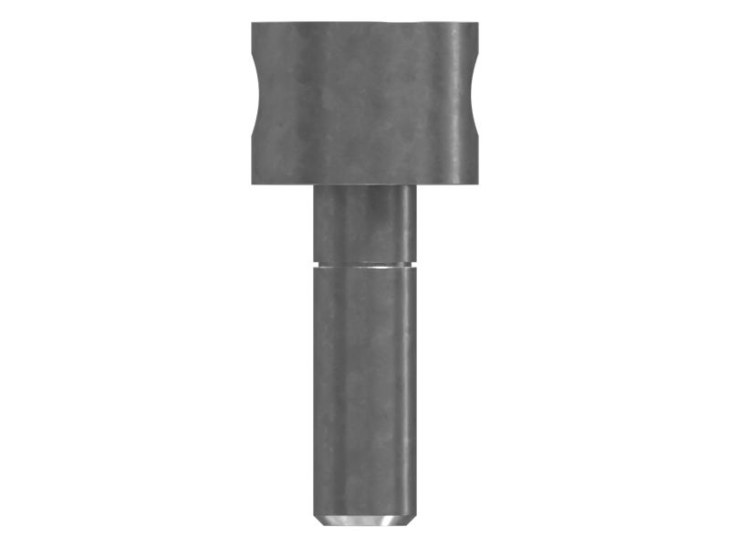 Вал направляющего шкива, внешний диаметр 22 мм