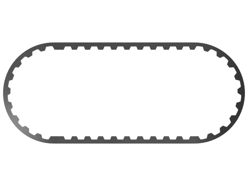 Клиновой ремень вентилятора для двигателя