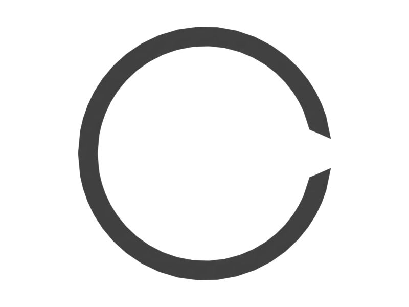 Внешнее стопорное кольцо 69,85 мм без диаметра