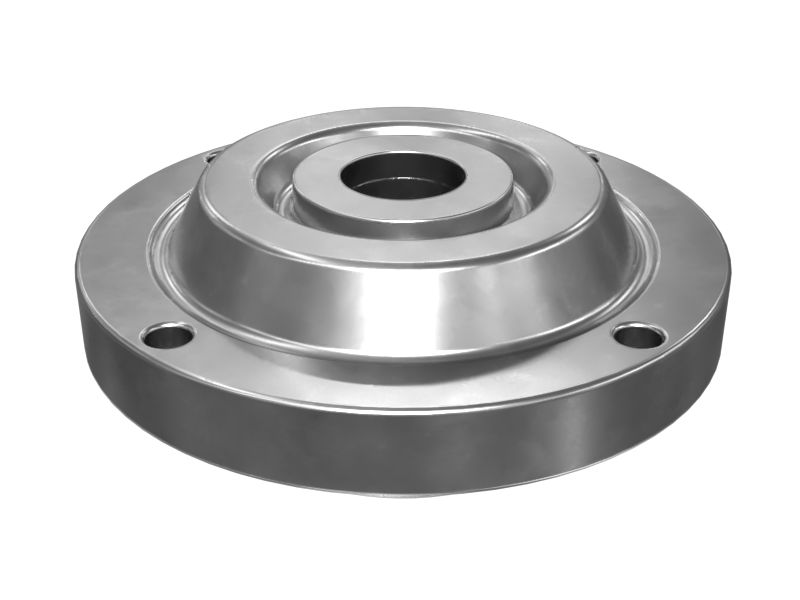 Двухкомпонентное асимметричное изолирующее резиновое крепление