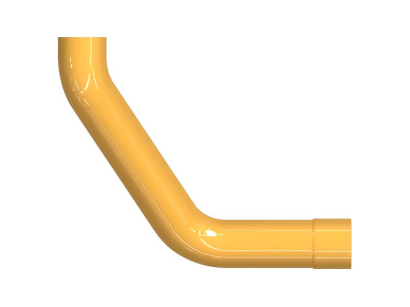 Впускной шланг радиатора с внутренним диаметром 42 X 44,5 мм