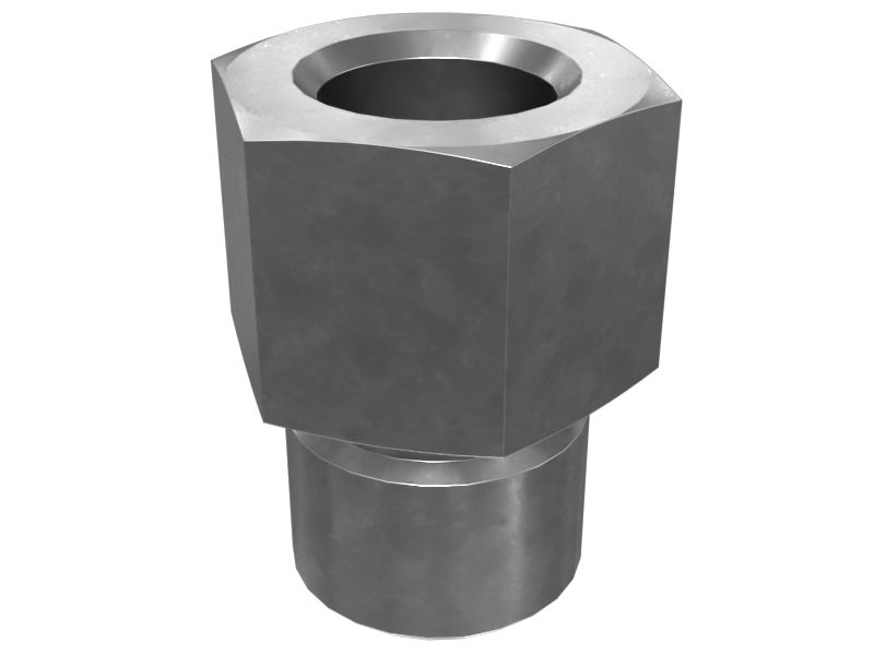 Прямой переходник с уплотнительным кольцом и шестигранной головкой 9/16-18