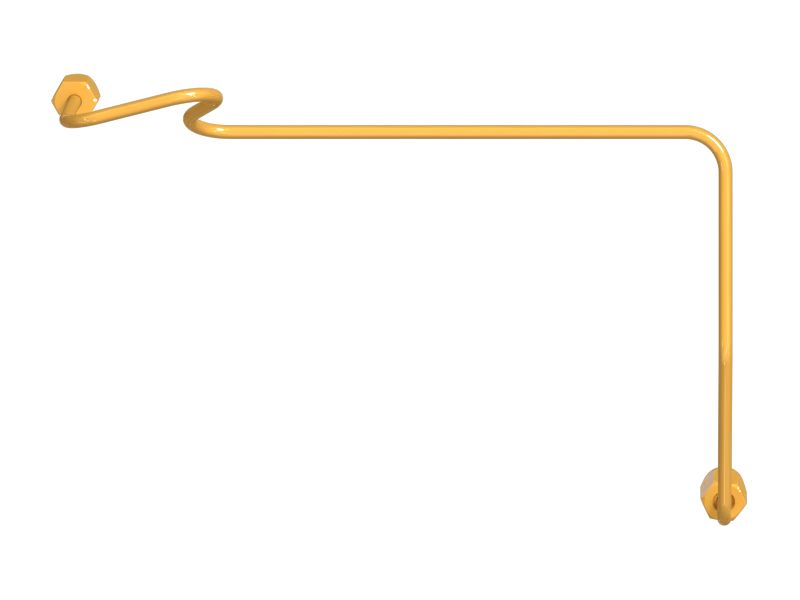 • Топливная линия инжектора №3