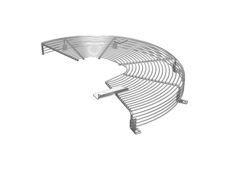 Ограждение вентилятора системы охлаждения из металлической проволоки