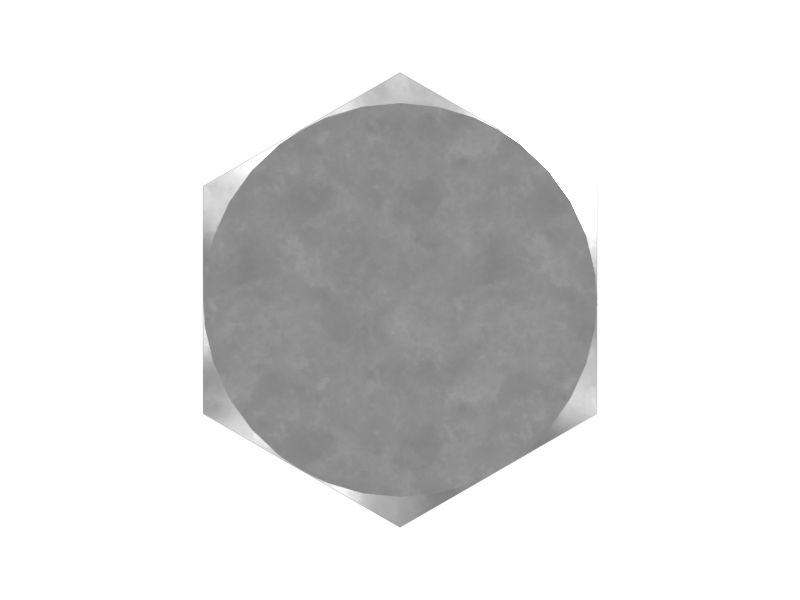 Болт с шестигранной головкой M10