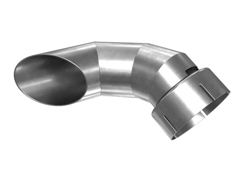 Выхлопная труба двигателя, наружный диаметр 128,50 мм