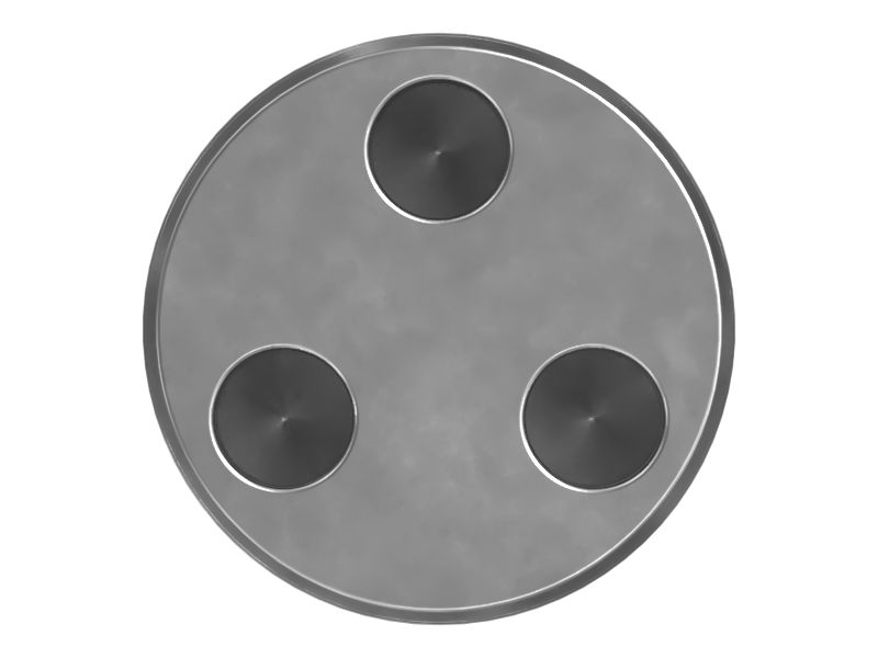 Приводной вал вентилятора наружного диаметра 59 мм