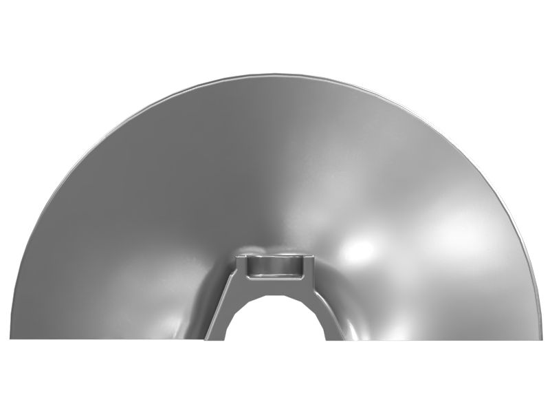 Правая половина сегмента шнека