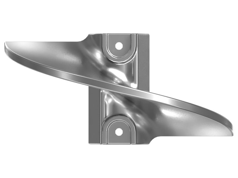 Правая половина сегмента шнека