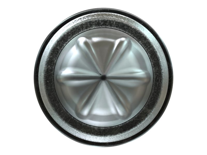 Ребристый вращающийся зуб