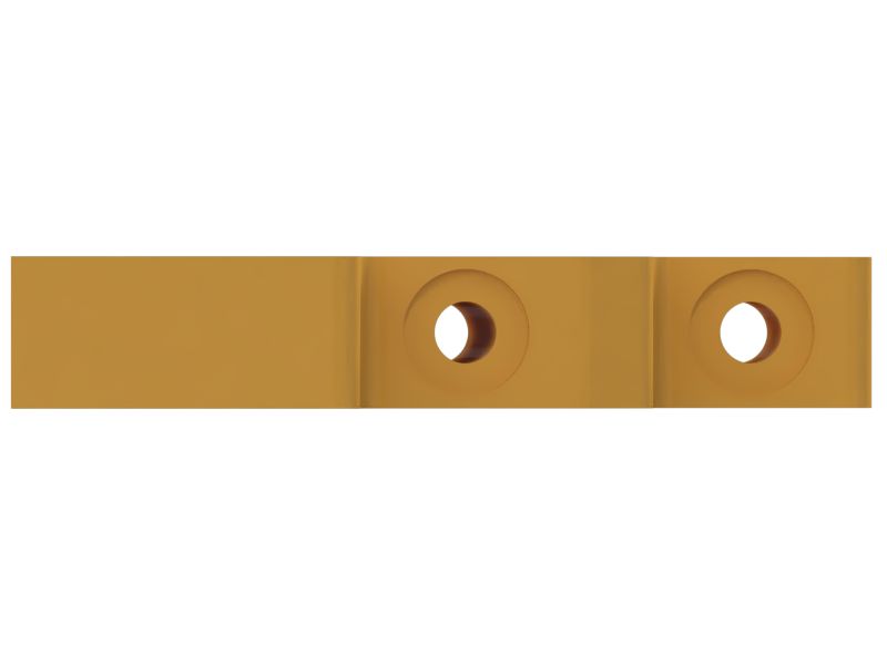 Монтажная пластина с двумя болтами толщиной 50 мм