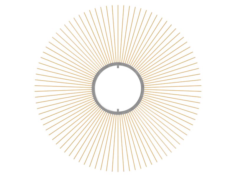 Полимерная щетка с наружным диаметром 915 мм