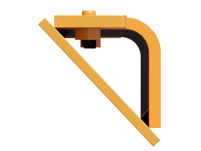 Заднее боковое ограждение конвейера