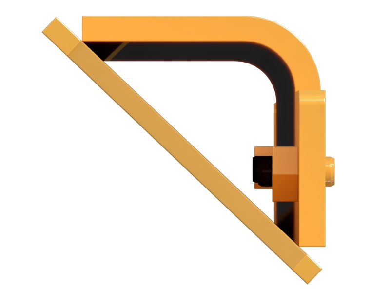 Правое ограждение конвейера