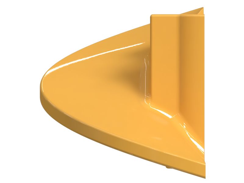 Правая четверть сегмента шнека