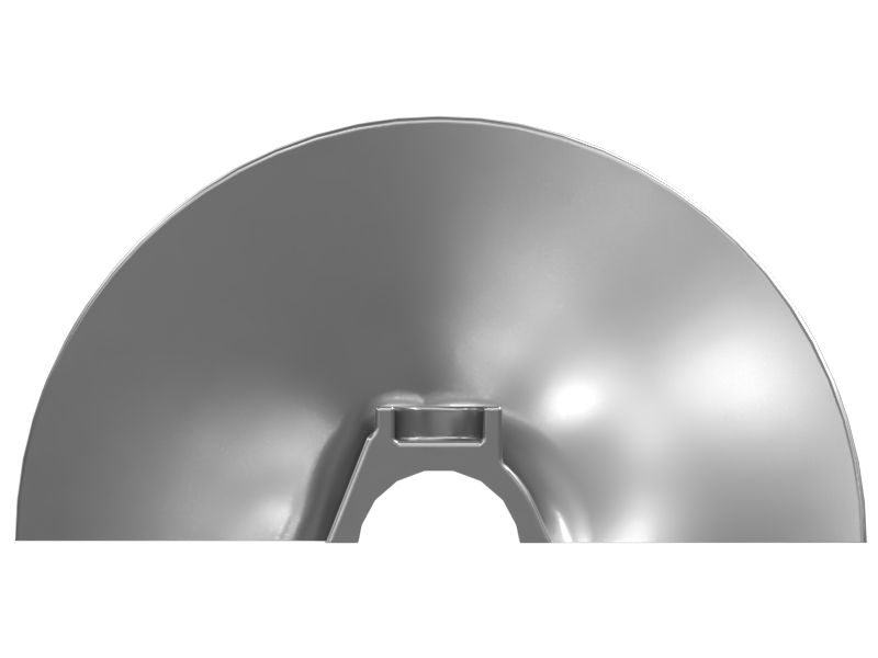 Правая половина сегмента шнека