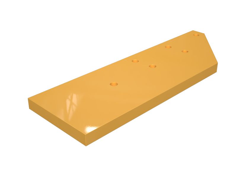 Стальная пластина направляющей рабочей части скрепера