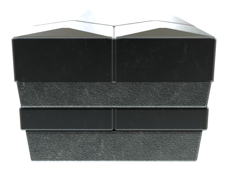 Широкая коронка для горных работ