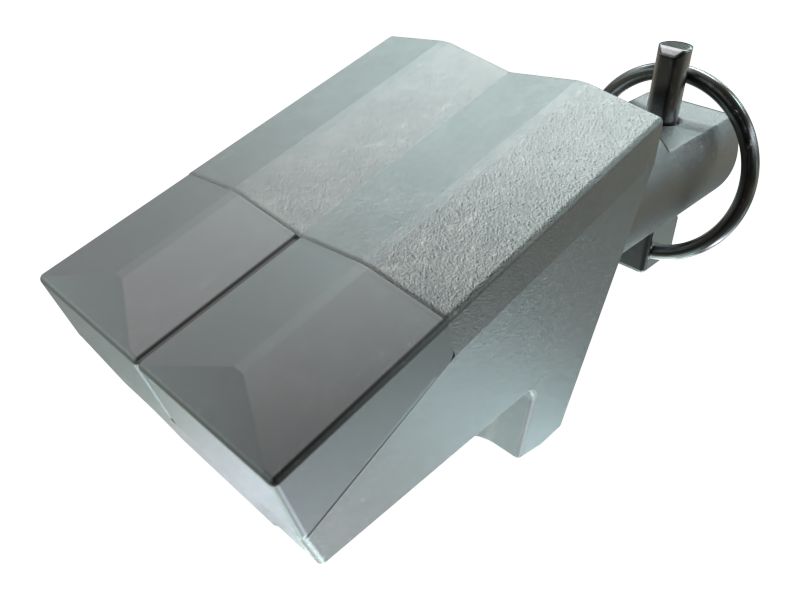 Широкая режущая коронка