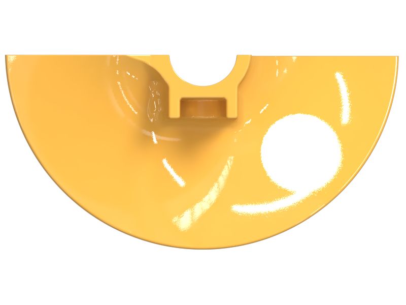 Правая четверть сегмента шнека