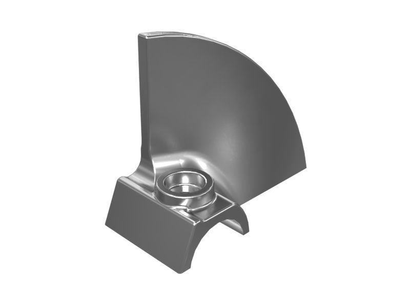 Правая четверть сегмента шнека