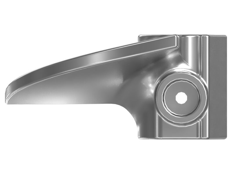 Левая четверть сегмента шнека