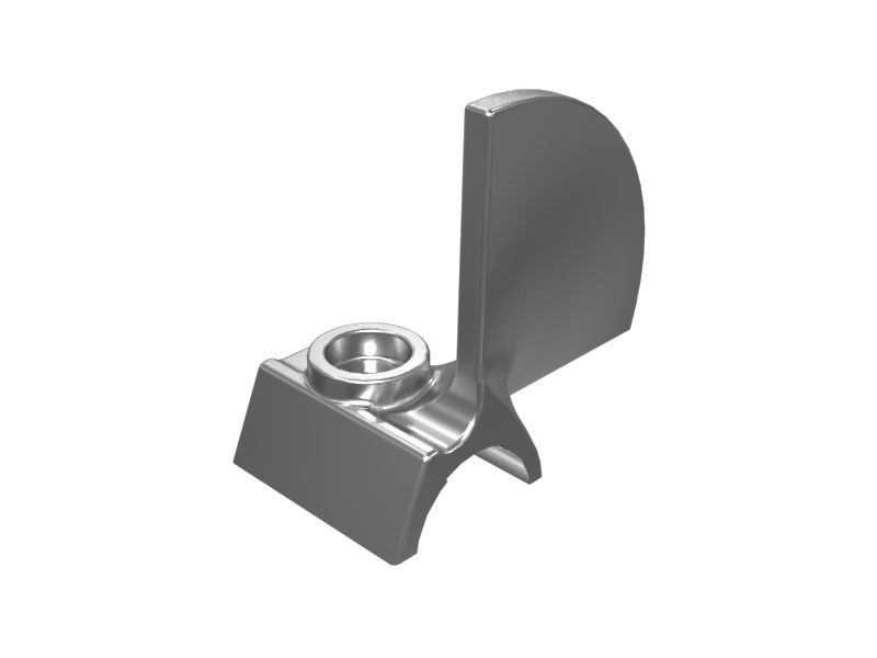 Левая четверть сегмента шнека