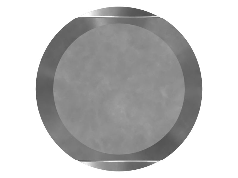 Стальной палец с поперечным отверстием, наружный диаметр 88,85 мм