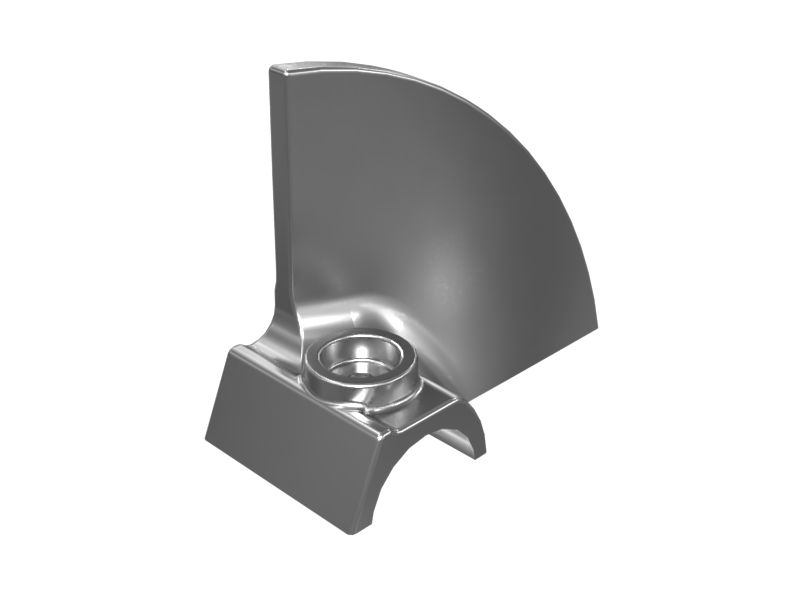 Правая четверть сегмента шнека