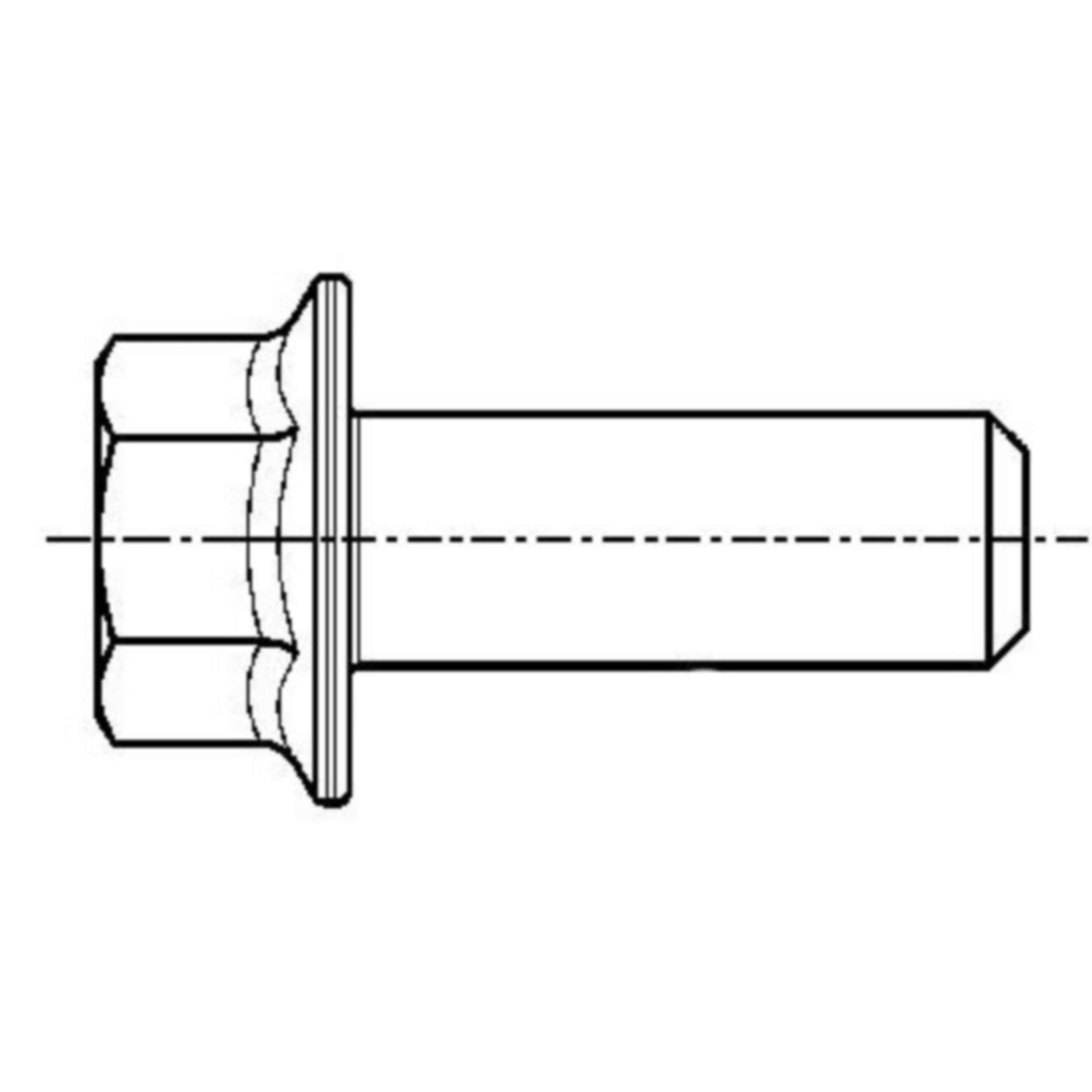 522-2814: Bolt-Flange Head