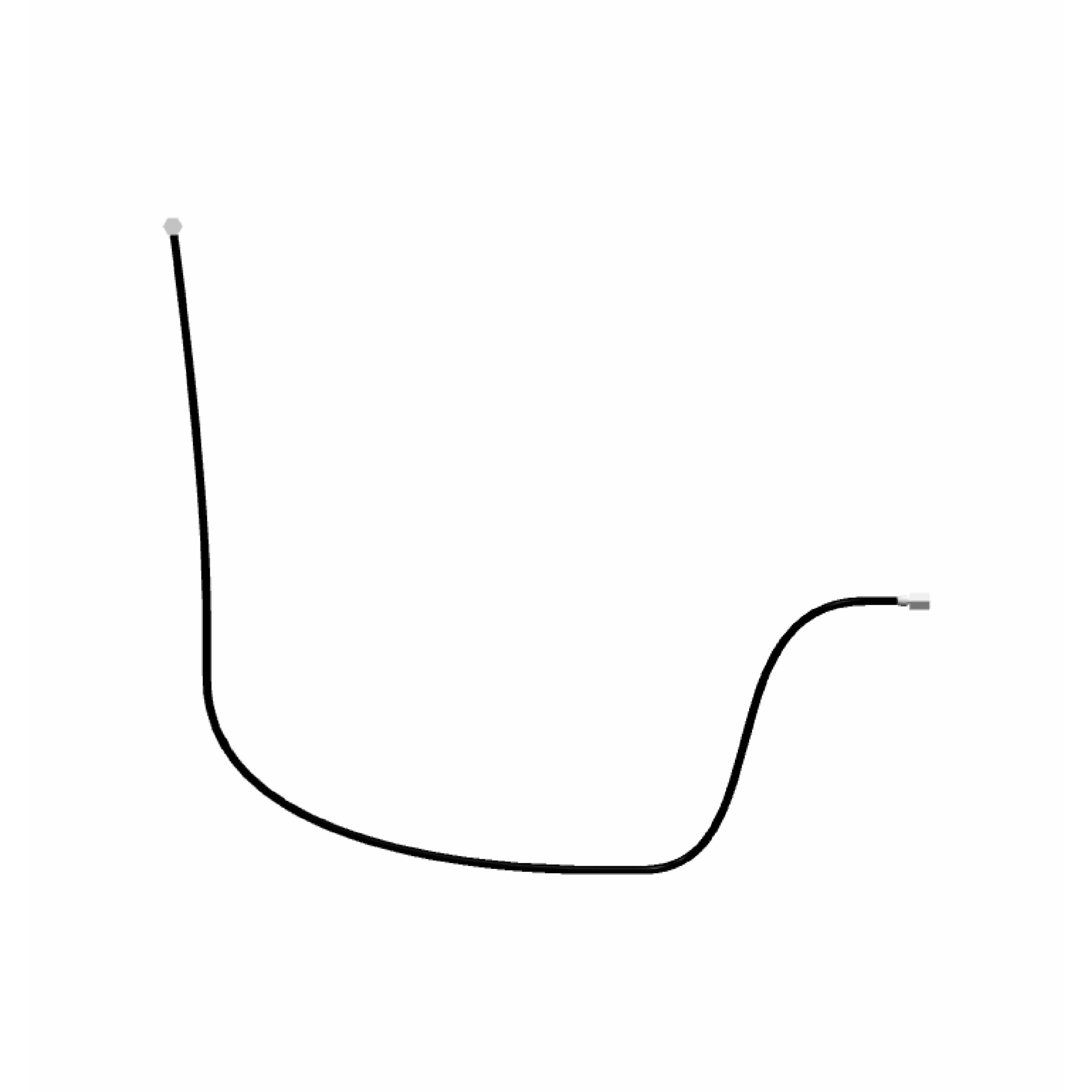 Шланг с двумя прямыми глухими муфтами (внутренний диаметр 4,76 мм)