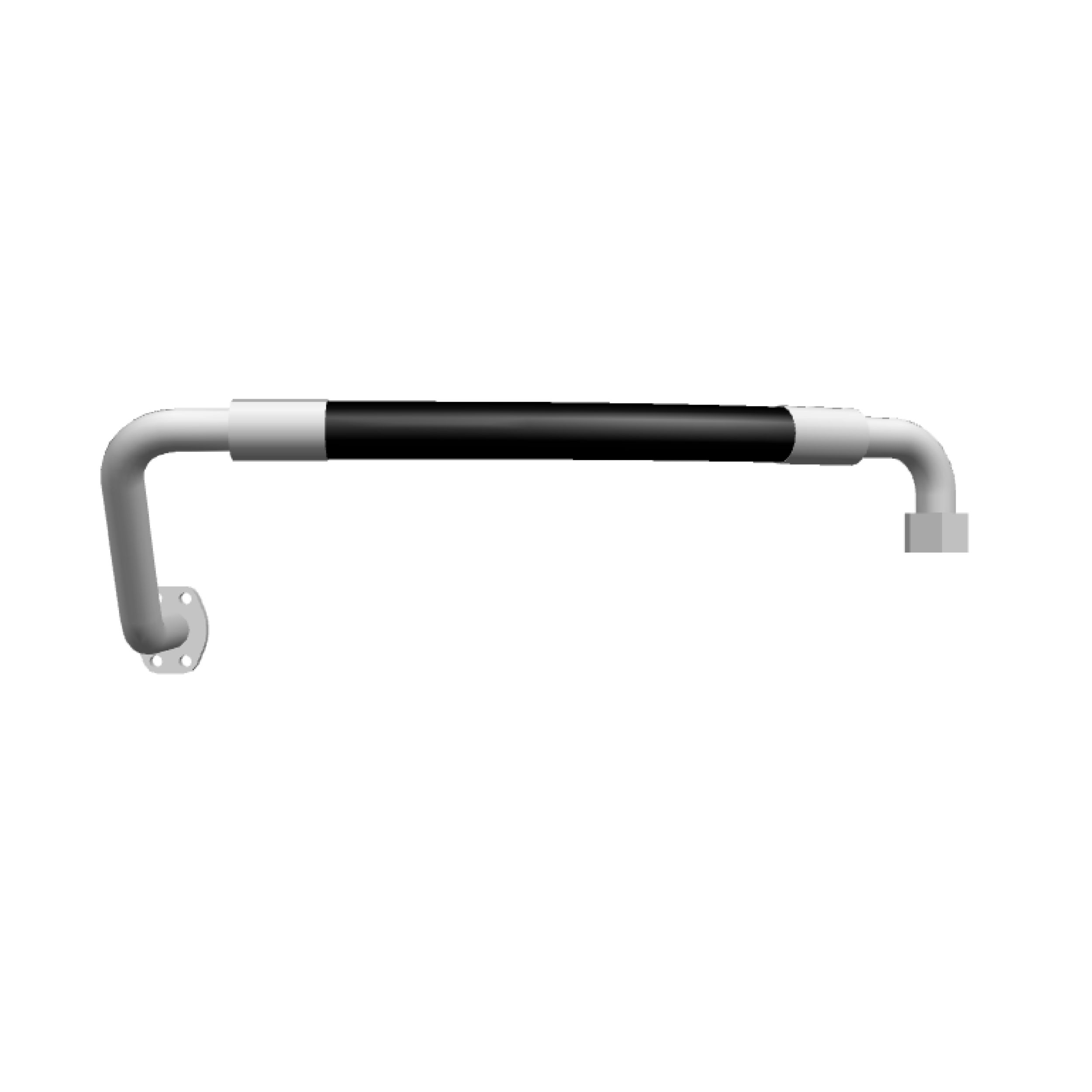 Коленчатый гидравлический шланг с внутренним диаметром 25,40 мм