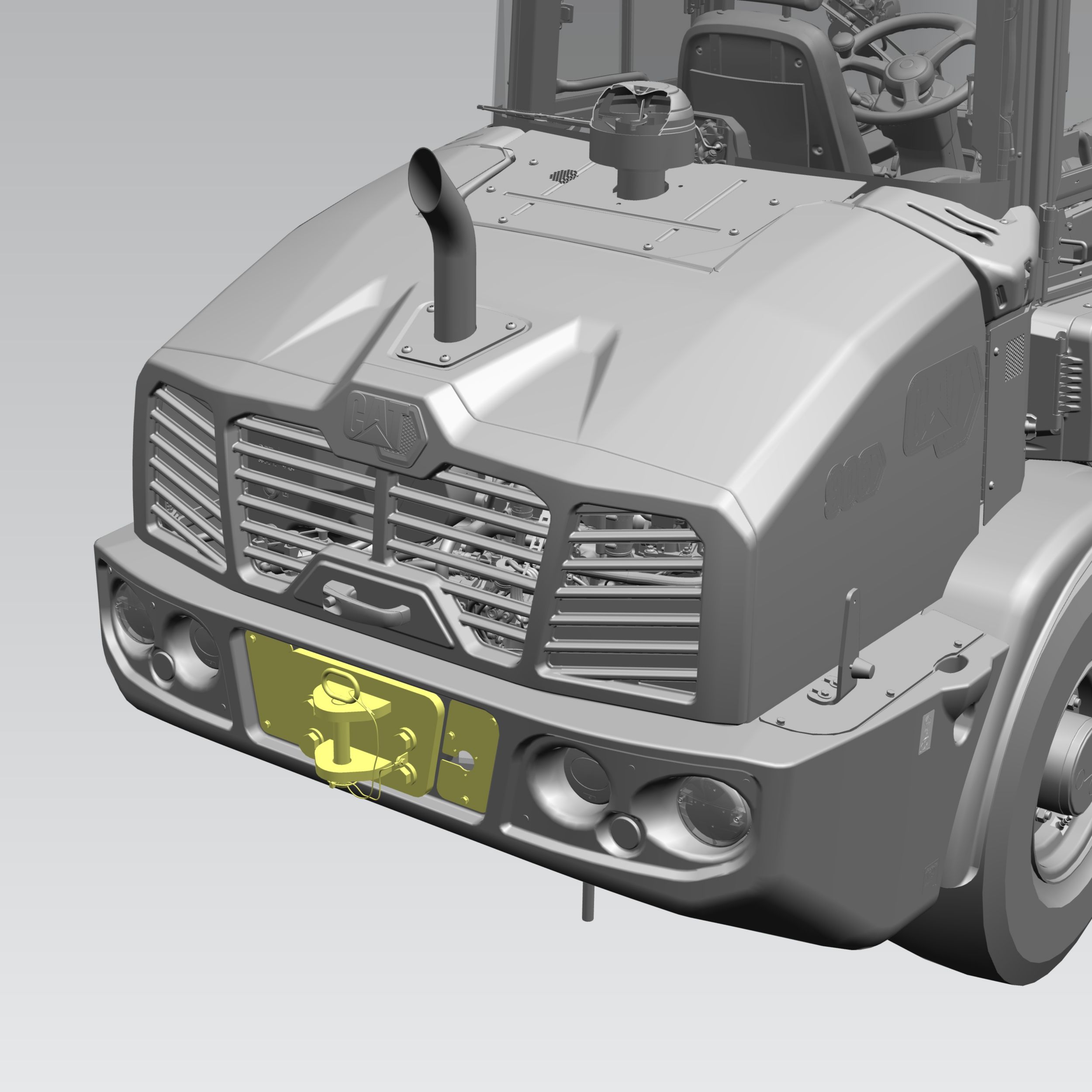 Rear Retrival Hitch Kit - Services Ready