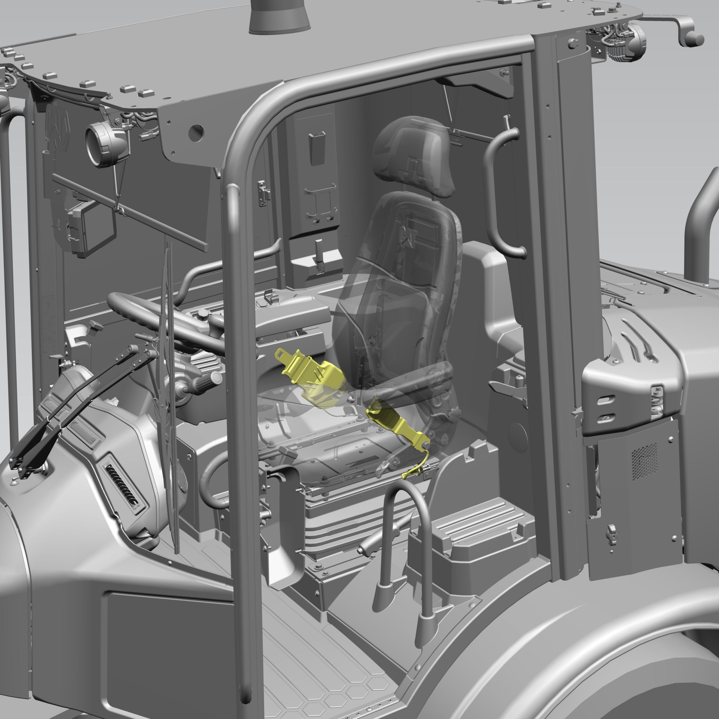 51MM (3 INCH) SEAT BELT W/INDICATOR , KIT