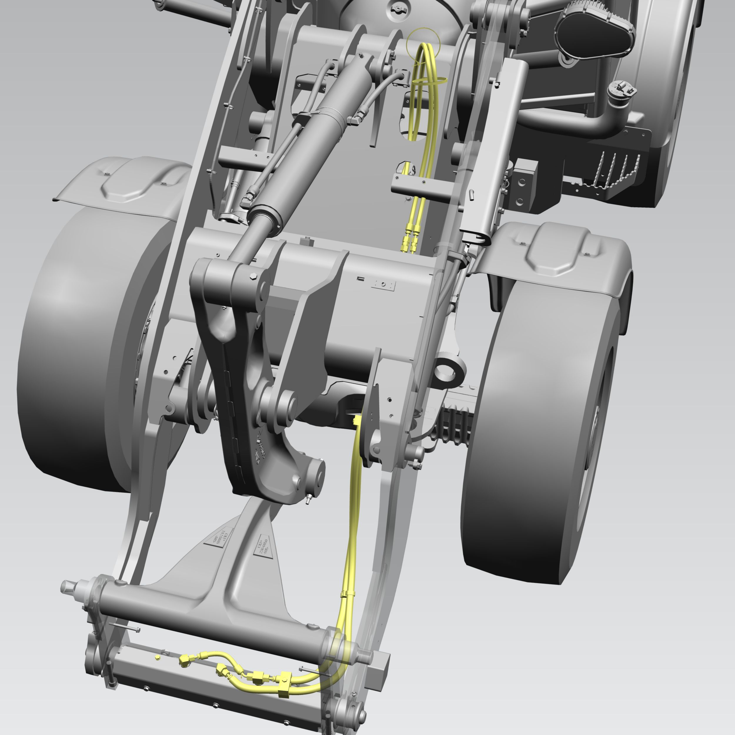 HORIZONTAL QUICK COUPLER, LINES KIT