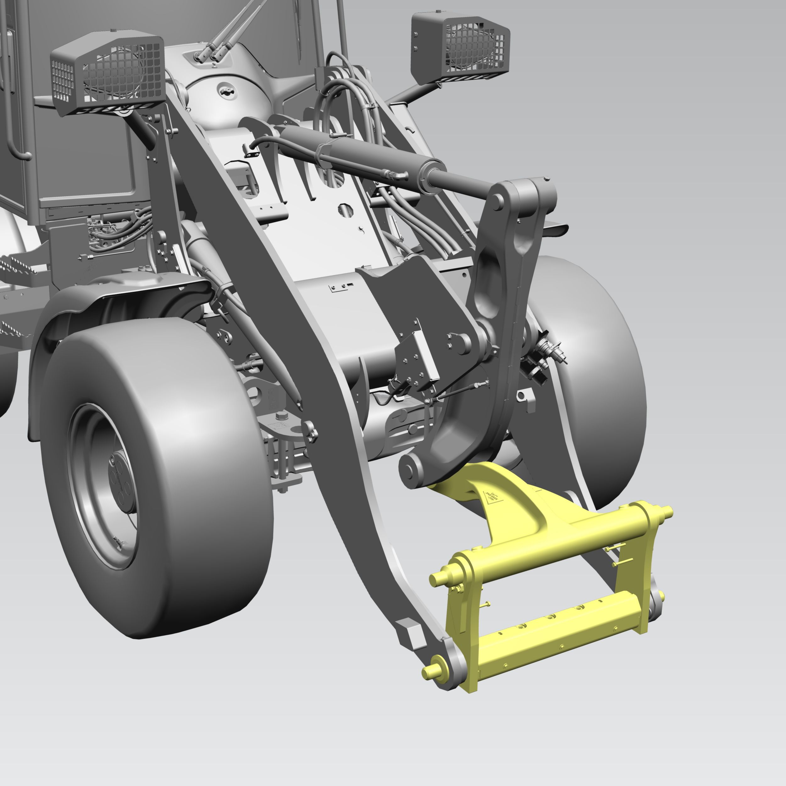 610-8284: QUICK COUPLER, HORIZONTAL PIN (HPL-V), KIT