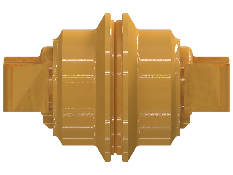 Центральный фланец опорного катка гусеничной ленты