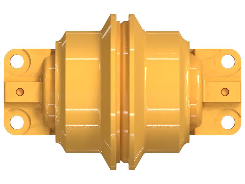 Центральный фланец опорного катка гусеничной ленты