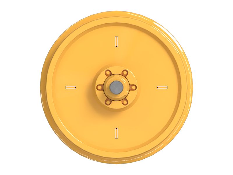 Переднее направляющее колесо гусеничной ленты