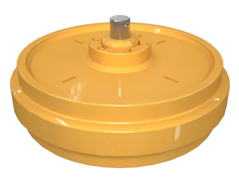 Переднее направляющее колесо гусеничной ленты