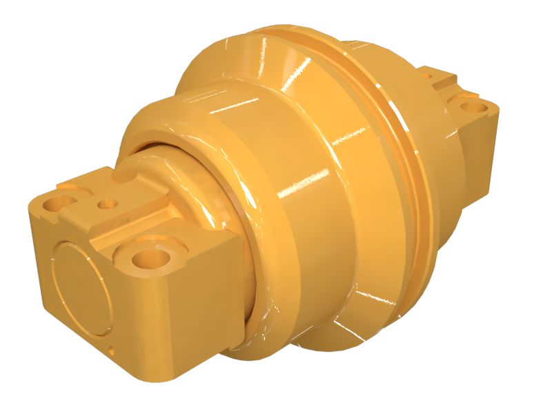 Центральный фланец опорного катка гусеничной ленты