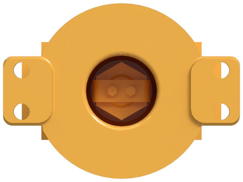 Регулятор гусеницы и противооткатный механизм