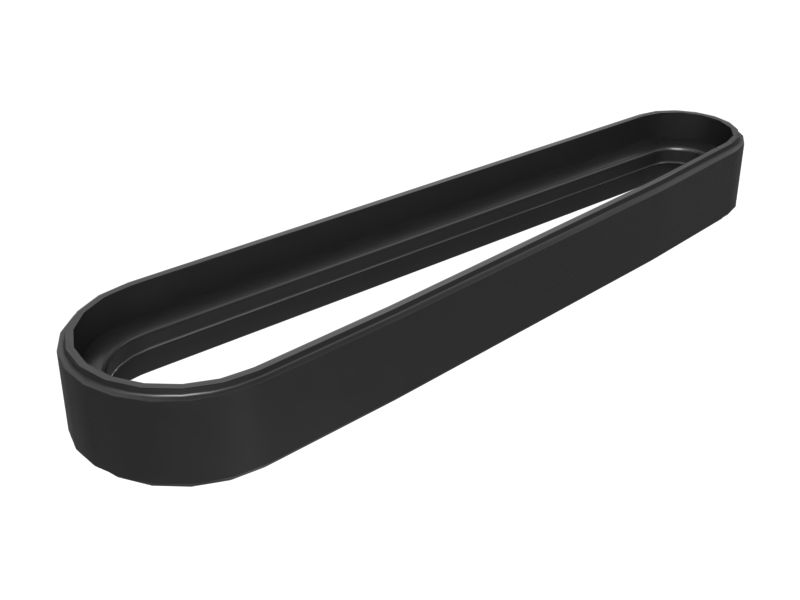 Гладкий ремень гусеничной ленты асфальтоукладчика