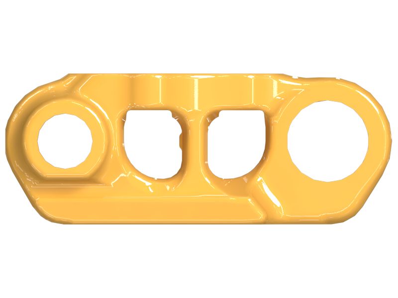 Звено гусеничной ленты (левое)