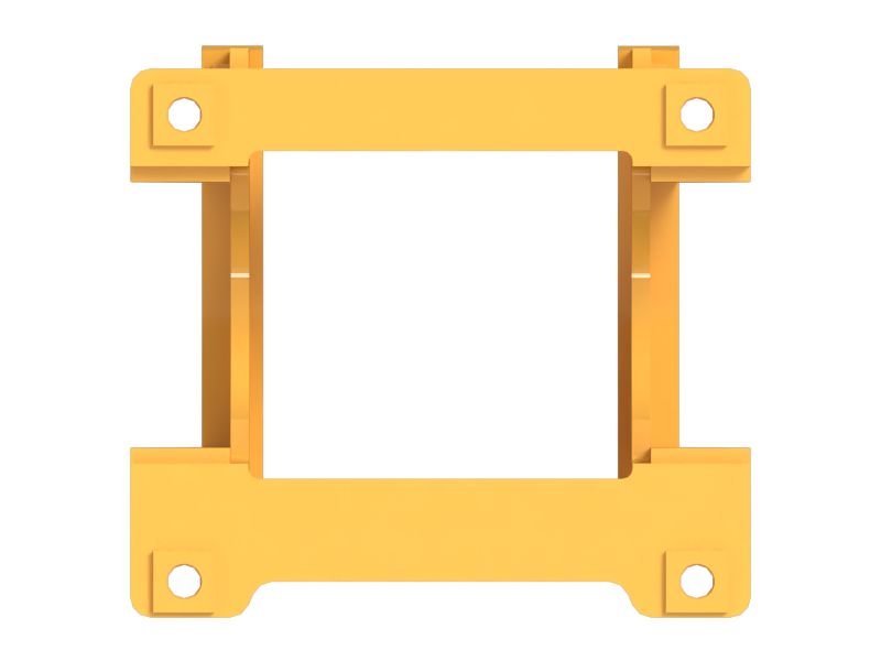 Сегментированное ограждение направляющего ролика гусеничной ленты