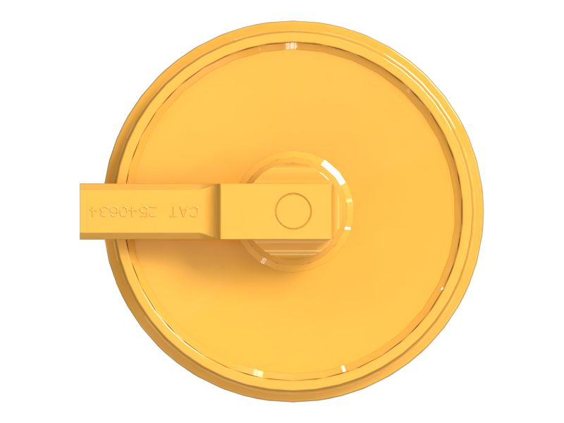 Одноребордное направляющее колесо