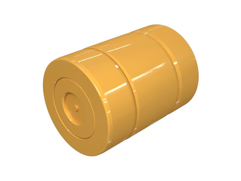 Вставной палец подвески тележки